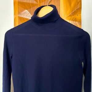 Ralph Lauren 100% Cashmere Turtleneck Sweater in Navy Size XS